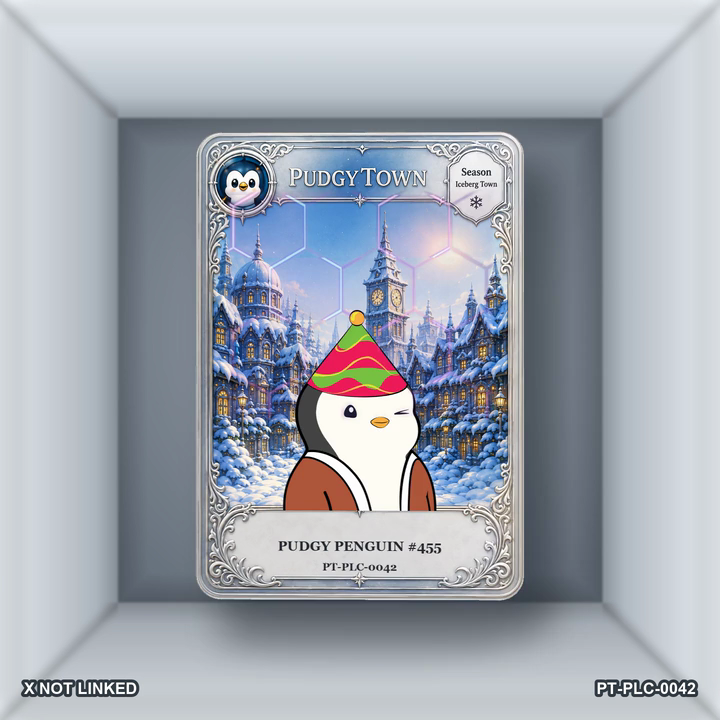 Pudgy Penguins #455 · PT-PLC-0042